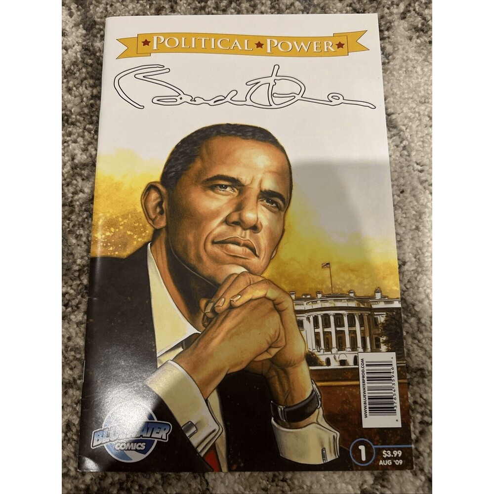 POLITICAL POWER - BARACK OBAMA (2009) #1 - Blue Water